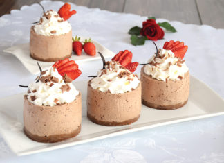 Nutella cheesecake