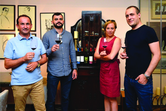 Ivan Kuštra, Kristina Pinkert, Petar Ramljak I Viktor Zdilar (s Desna Na Lijevo dalmacijavino