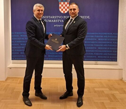 Primopredaja dužnosti u Ministarstvu poljoprivrede, šumarstva i ribarstva