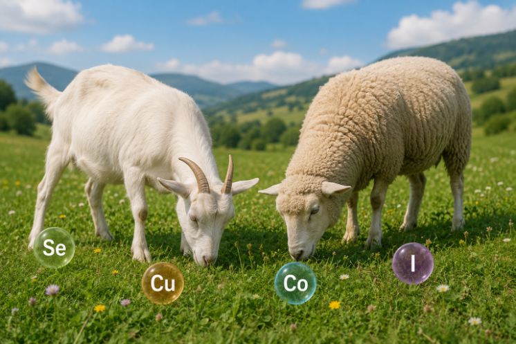 Mikrominerali za ovce i koze – kobalt i vitamin B12