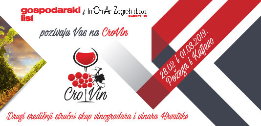 CroVin - Drugi središnji stručni skup vinogradara i vinara Hrvatske