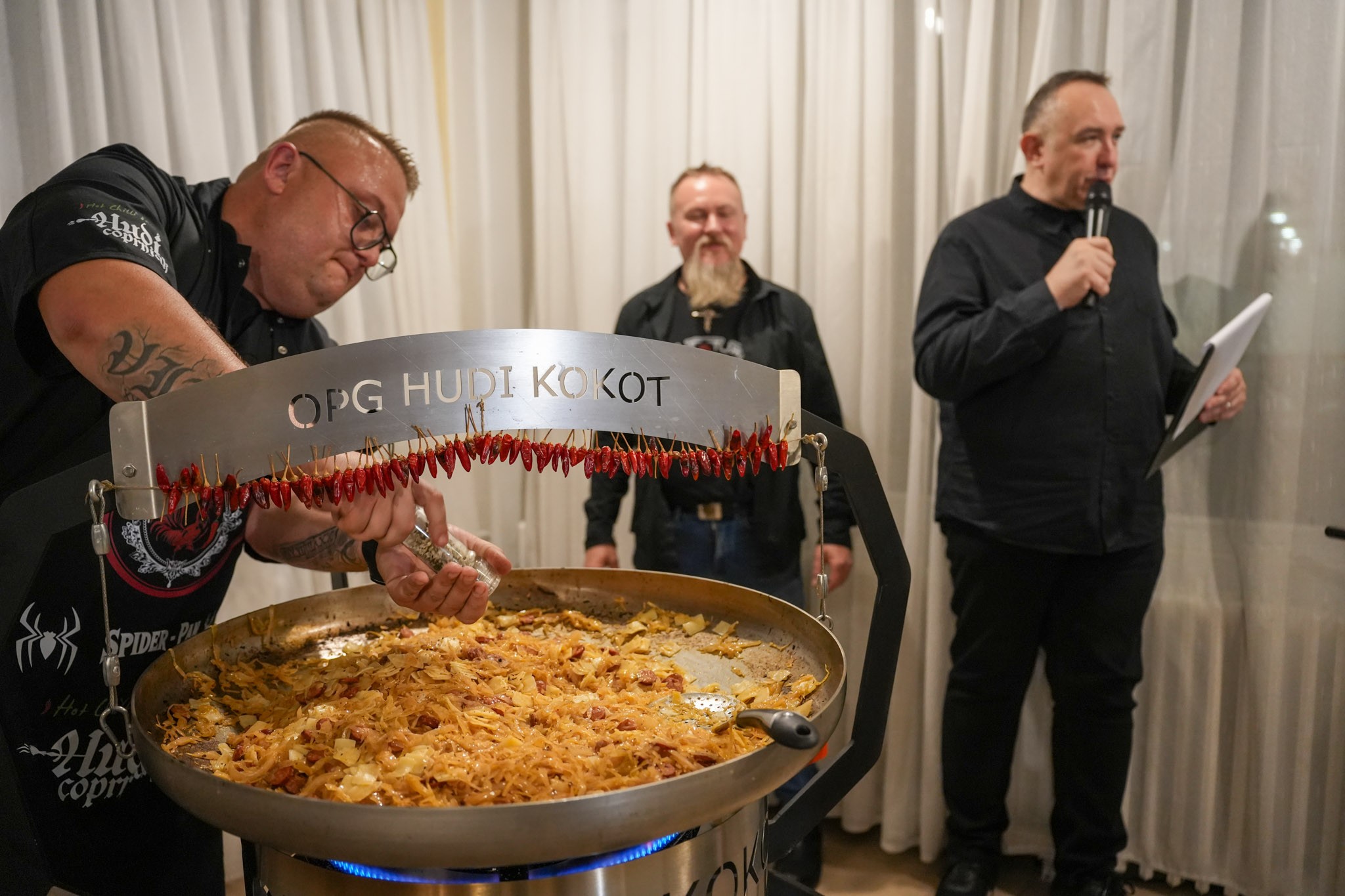 Gastro show OPG-a Hudi Kokot na Crospirit konferenciji