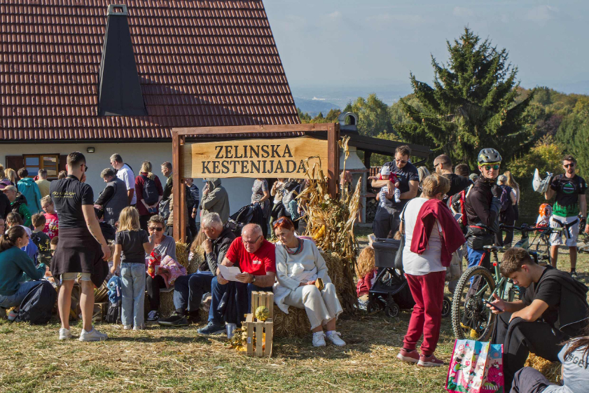 Igre na otvorenom za djecu i roditelje na Zelinskoj kestenijadi
