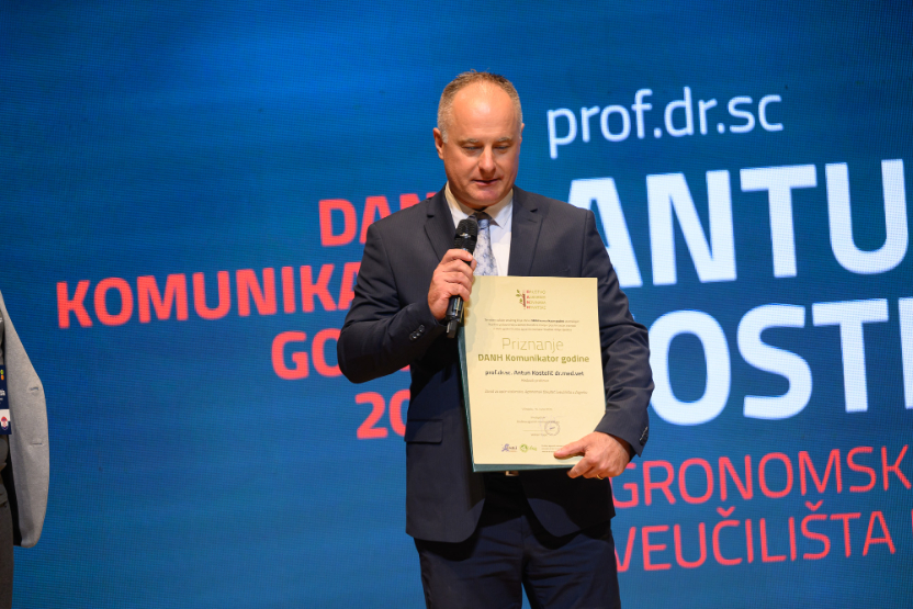 Prof. dr. sc. Antun Kostelić, dobitnik priznanja DANH Komunikator godine 2026