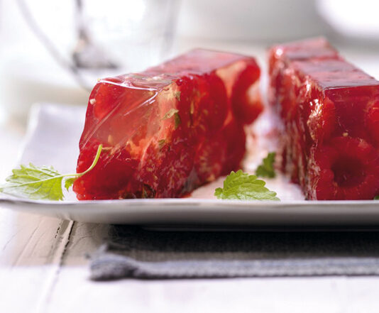 Maline u želatini