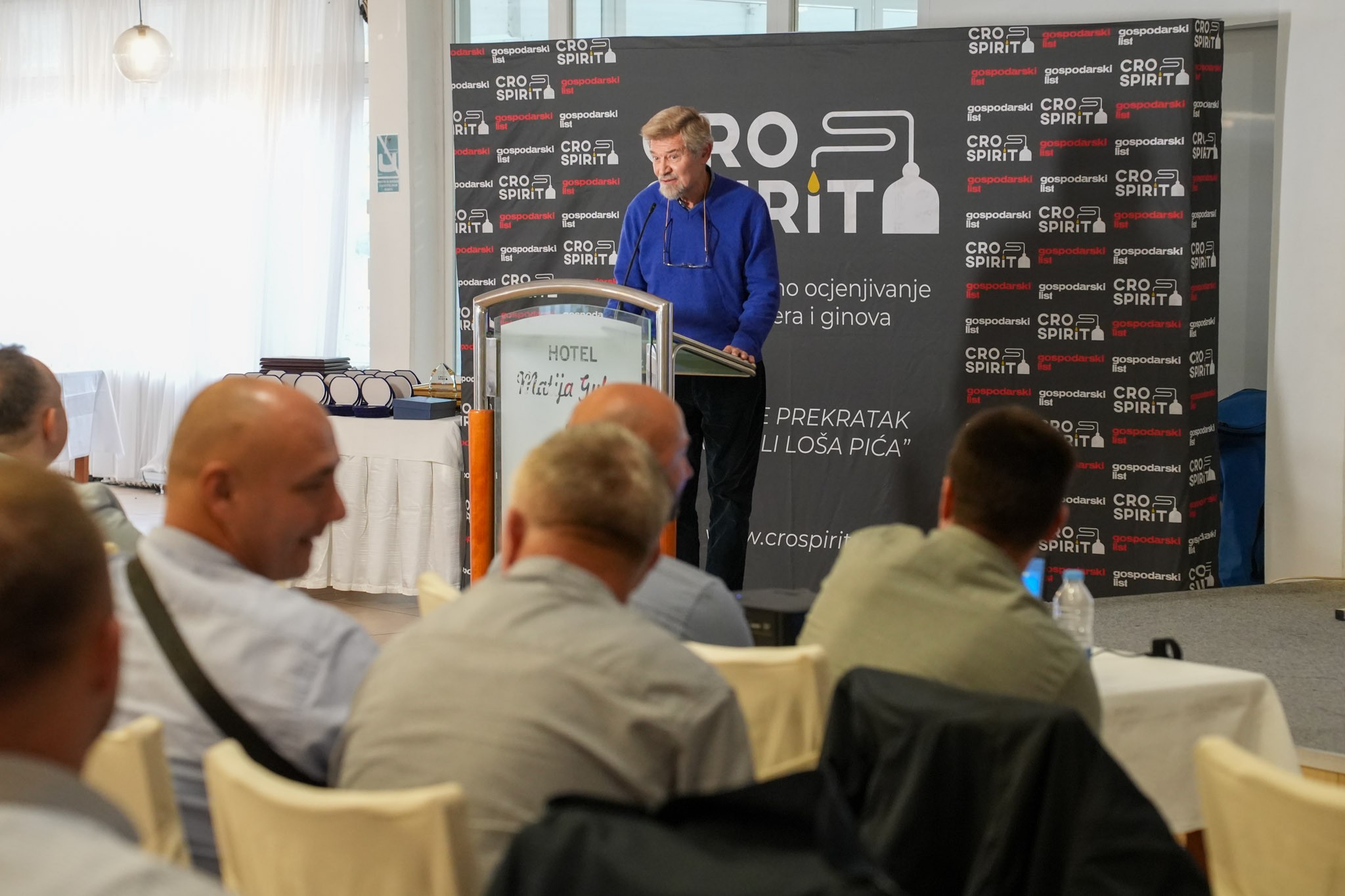 Predavanje o sazrijevanju voćnih rakija na Crospirit konferenciji