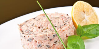 Krem namaz od lososa i škampi