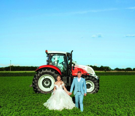 steyr na vjenčanje traktorom