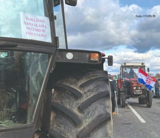 prosvjedi hrvatskih poljoprivrednika