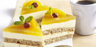 Nougat torta s marelicama