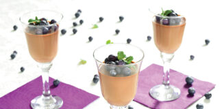 Panna cotta s borovnicama