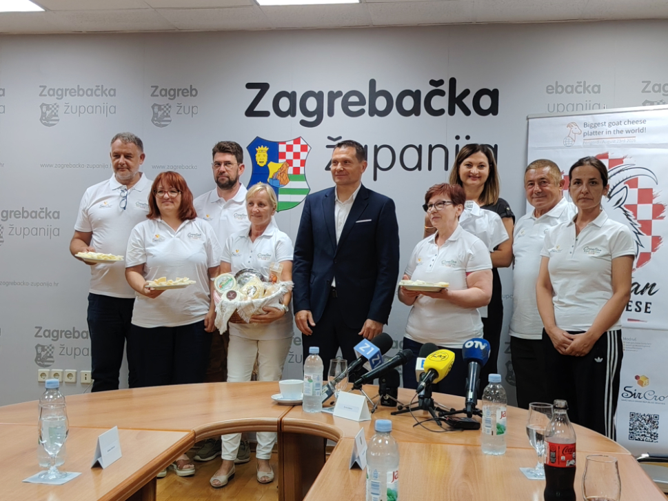 Prijem sirara u Zagrebačkoj županiji uoči odlaska u Francusku