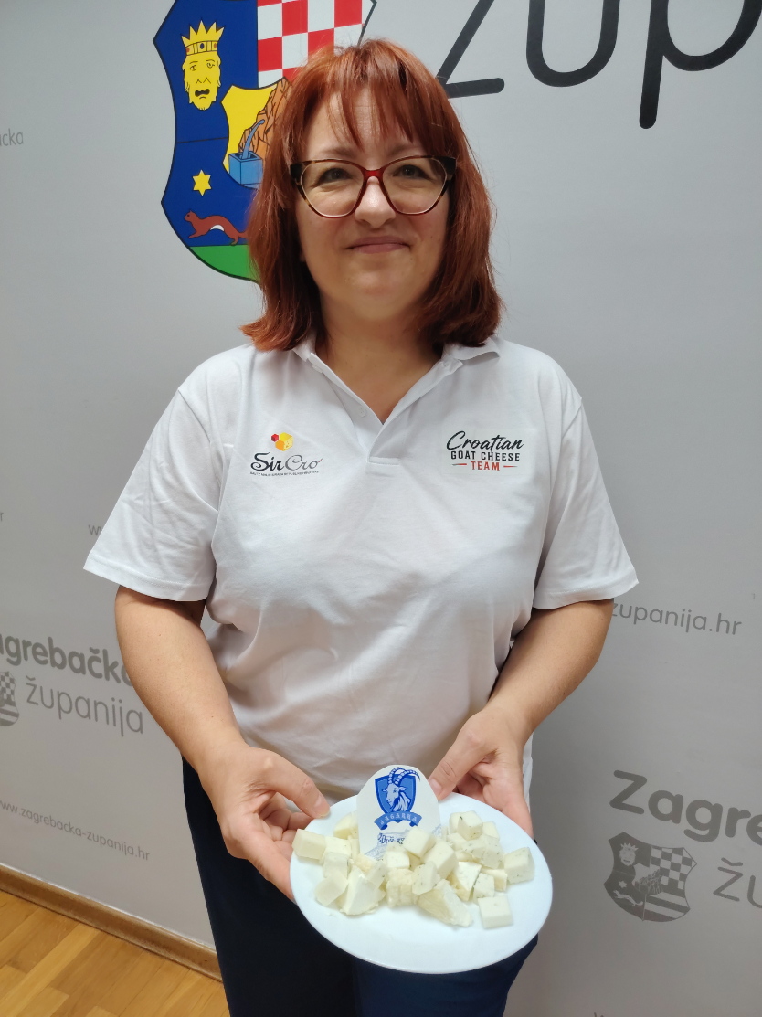 Marina Herceg s OPG-a Jagarka iz Kolića kraj Josipdola