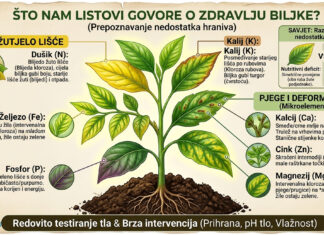 Prva pomoć za biljke: kako prepoznati nedostatak hraniva po izgledu lista?