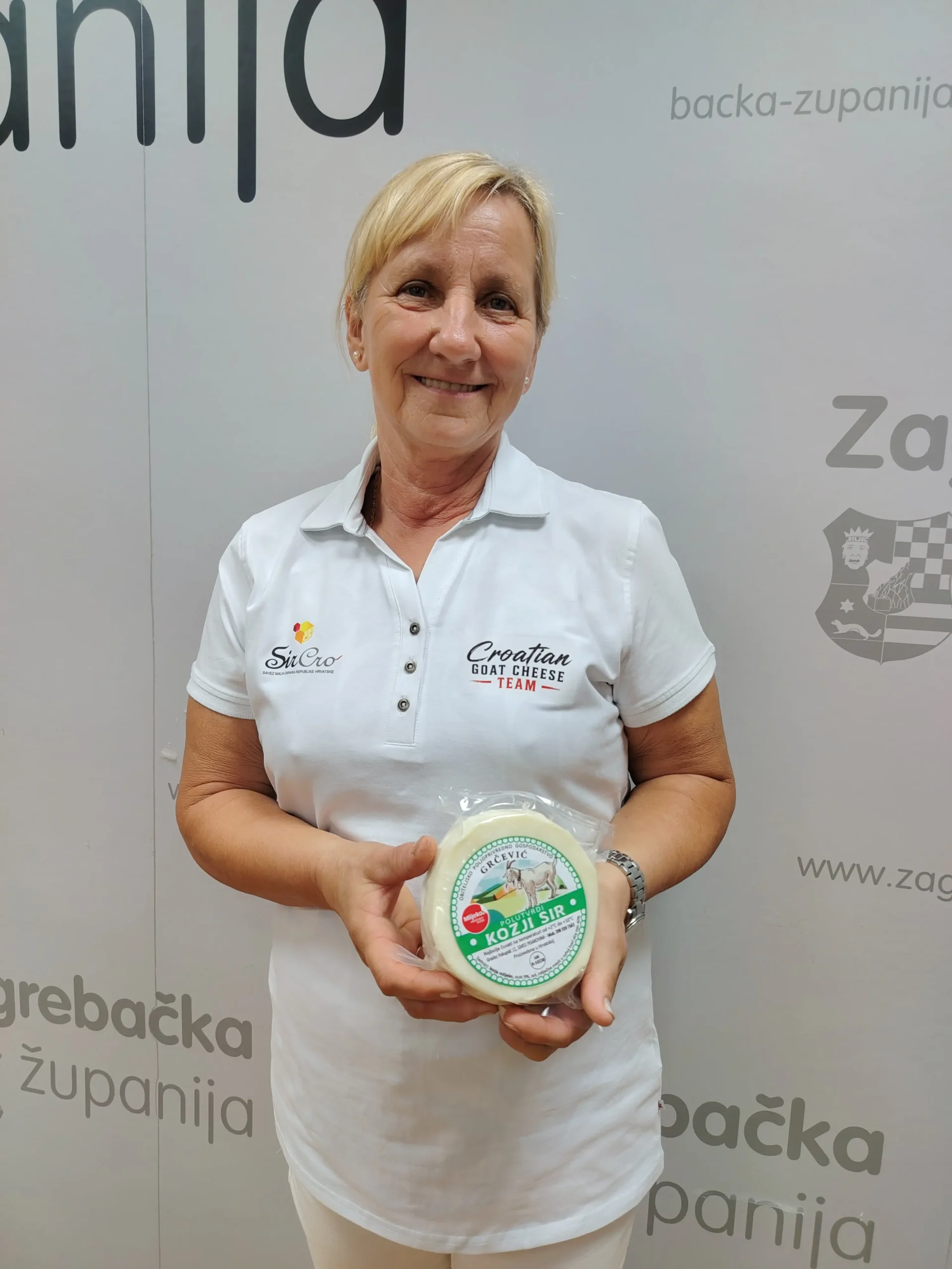 Sanja Grčević s OPG-a Grčević iz Gradeca Pokupskog
