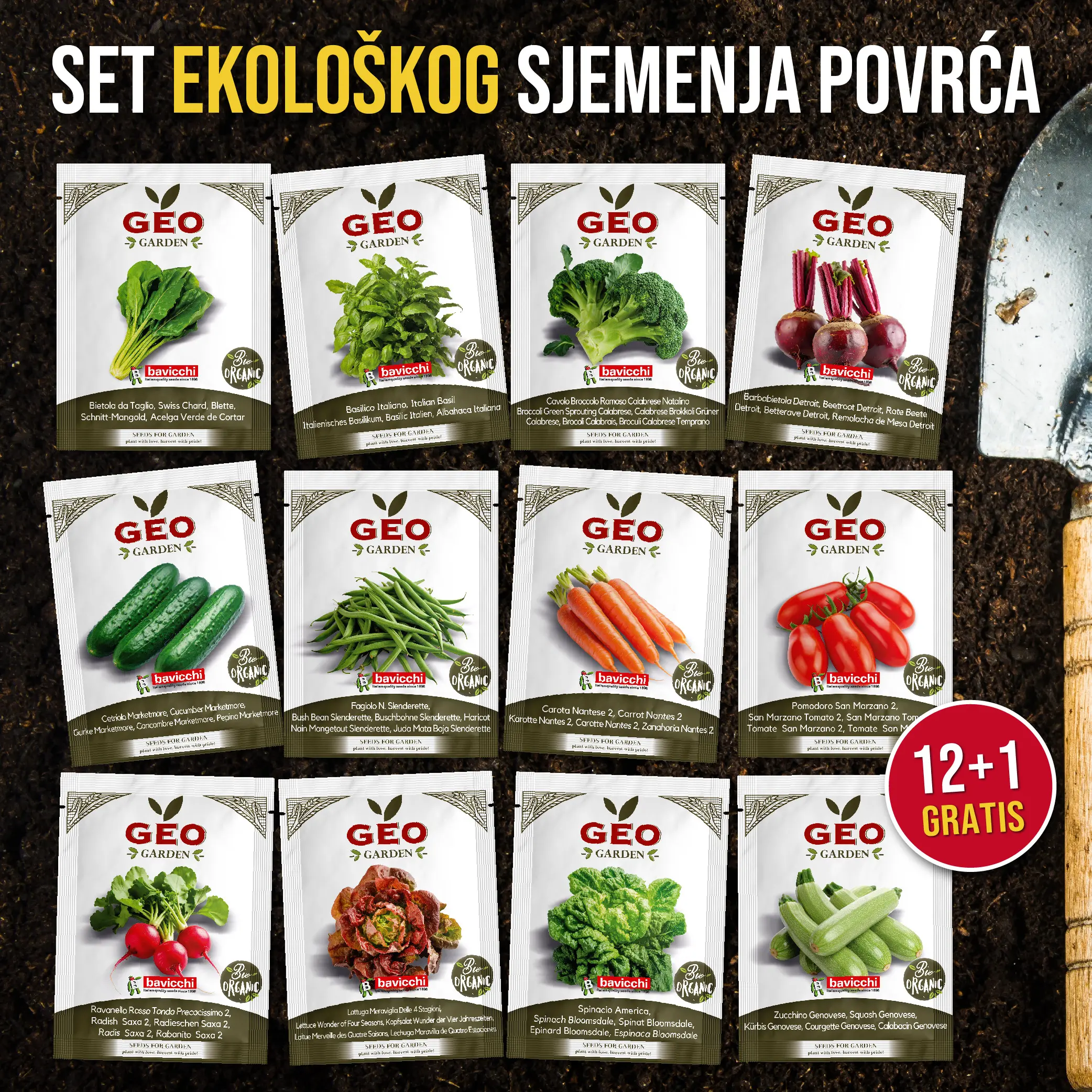 SET EKOLOŠKOG SJEMENJA POVRĆA - <strong>BESPLATNA DOSTAVA</strong>