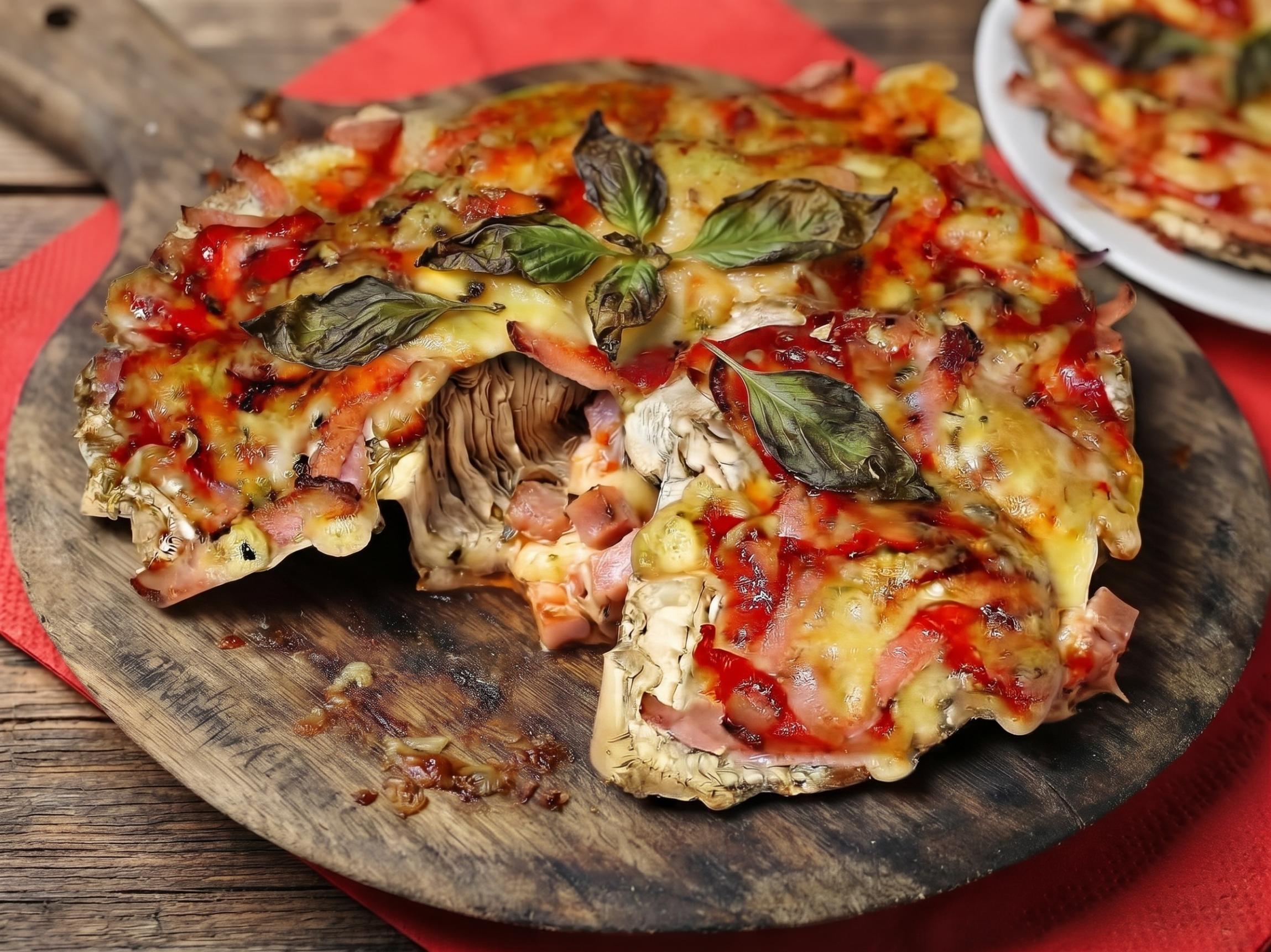 Pizza od sunčanica pečena u tepsiji