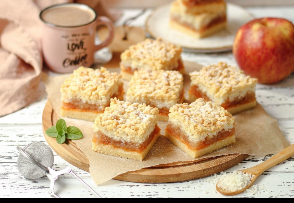 snježna pita s jabukama