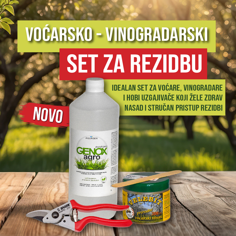 Voćarsko-vinogradarski set za rezidbu