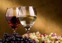 sadržaj ekstrakta kod bijelih i crnih vina