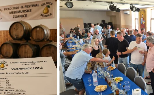 Održan osmi festival međimurske žganice Ficko 2026