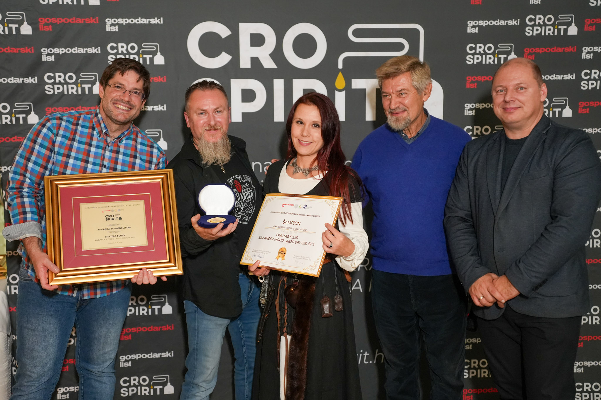 Šampion ginova 8. Crospirita Frajtag Fluid