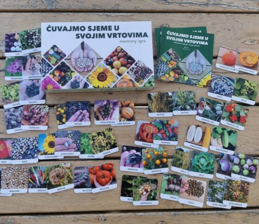 Udruga Biovrt daruje edukativnu društvenu igru i brošuru osnovnim školama čuvajmo sjeme udruga biovrt društvena igra