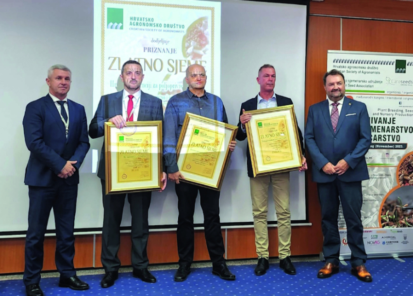 Dodjela priznanja Zlatno sjeme na kongresu o sjemenarstvu i rasadničarstvu