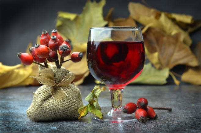 Domaće vino od šipka